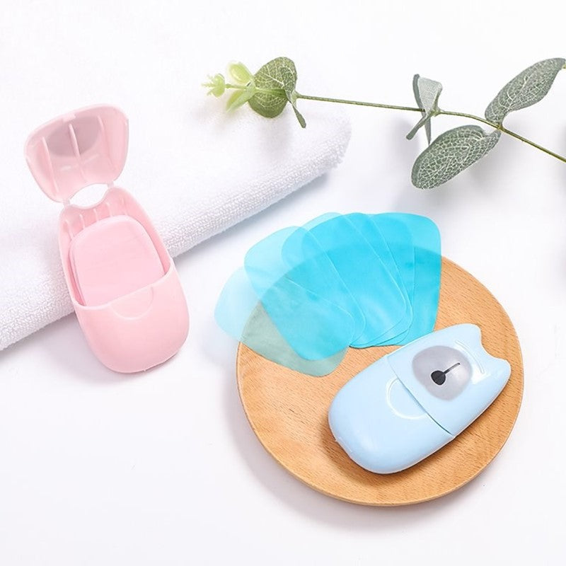 Creative 50 sheets Soap paper Portable Travel Accessories Multifunction Unisex Security Security Parts Suitcase organizer Buckle