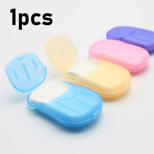 Creative 50 sheets Soap paper Portable Travel Accessories Multifunction Unisex Security Security Parts Suitcase organizer Buckle