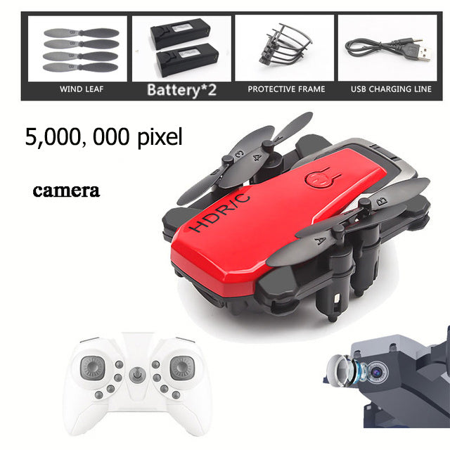 Foldable Mini Drone With RC Quadrocopter With Camera HD Quad-Counter With High Hold RC Helicopter With Headless Mode Kid's Toys