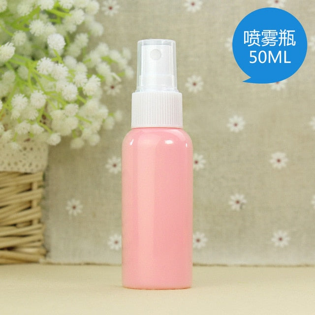 eTya  Portable Travel Empty Cosmetic Containers Cream Lotion Plastic Bottles Bags Pouch  Travel Accessories