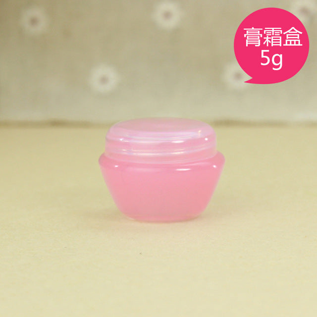 eTya  Portable Travel Empty Cosmetic Containers Cream Lotion Plastic Bottles Bags Pouch  Travel Accessories