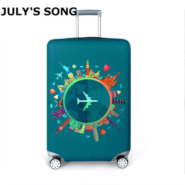 Thicker Travel Luggage Protective Cover Suitcase Case Travel Accessorie Baggag Elastic Luggage Cover Apply to 18-32inch Suitcase