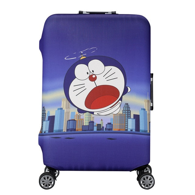 QIAQU Brand Travel Thicken Elastic Color Luggage Suitcase Protective Cover, Apply to 18-32inch Cases, Travel Accessories 2017