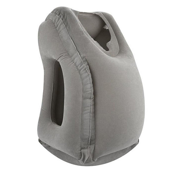XC USHIO Inflatable Travel Sleeping Bag Portable Cushion Neck Pillow for Men Women Outdoor Airplane Flight Train Sleeping Easy