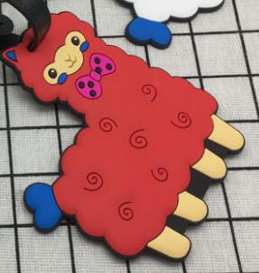 Travel Accessories Creative Luggage Tag Animal Cartoon Silica Gel Suitcase ID Addres Holder Baggage Boarding Tags Portable Label