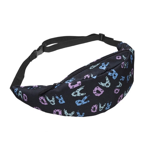 Jom Tokoy New Colorful Waist Bag For Men Fanny Packs Style Belt Bag Unicorn Women Waist Pack Travelling Mobile Phone Bags