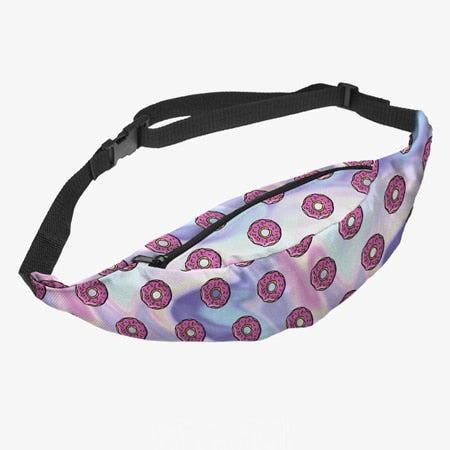 Jom Tokoy New Colorful Waist Bag For Men Fanny Packs Style Belt Bag Unicorn Women Waist Pack Travelling Mobile Phone Bags