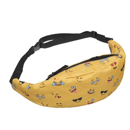 Jom Tokoy New Colorful Waist Bag For Men Fanny Packs Style Belt Bag Unicorn Women Waist Pack Travelling Mobile Phone Bags