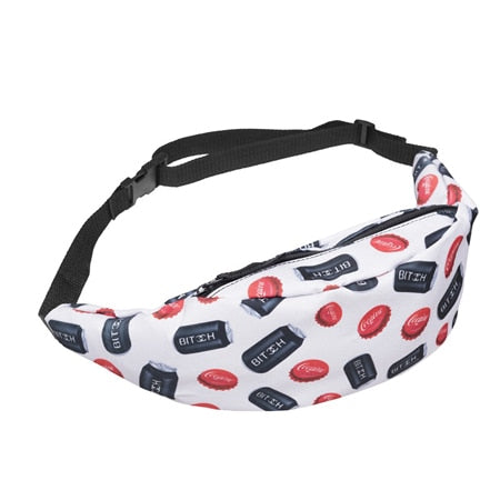 Jom Tokoy New Colorful Waist Bag For Men Fanny Packs Style Belt Bag Unicorn Women Waist Pack Travelling Mobile Phone Bags