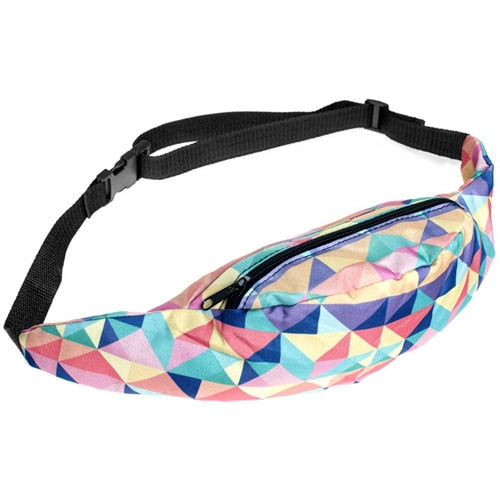 Jom Tokoy New Colorful Waist Bag For Men Fanny Packs Style Belt Bag Unicorn Women Waist Pack Travelling Mobile Phone Bags