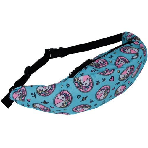 Jom Tokoy New Colorful Waist Bag For Men Fanny Packs Style Belt Bag Unicorn Women Waist Pack Travelling Mobile Phone Bags