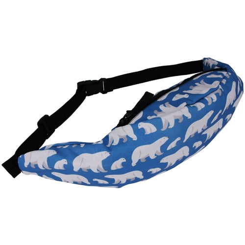 Jom Tokoy New Colorful Waist Bag For Men Fanny Packs Style Belt Bag Unicorn Women Waist Pack Travelling Mobile Phone Bags