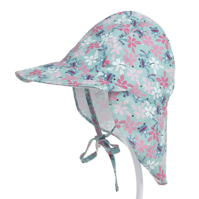 SPF 50+ Baby Sun Hat Adjustable Summer Baby Cap for Boys Travel Beach Baby Girl Hat Kids Infant Accessories Children Hats S/L