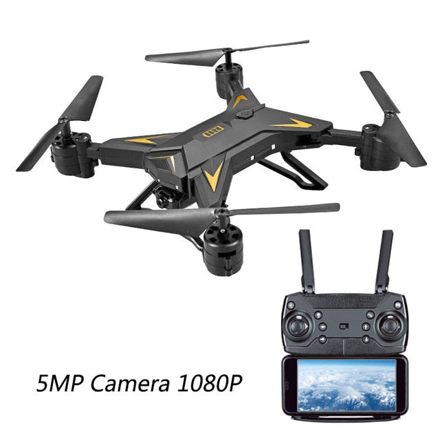 New RC Helicopter  Drone with Camera HD 1080P WIFI FPV RC Drone Professional Foldable Quadcopter 20 Minutes Battery Life