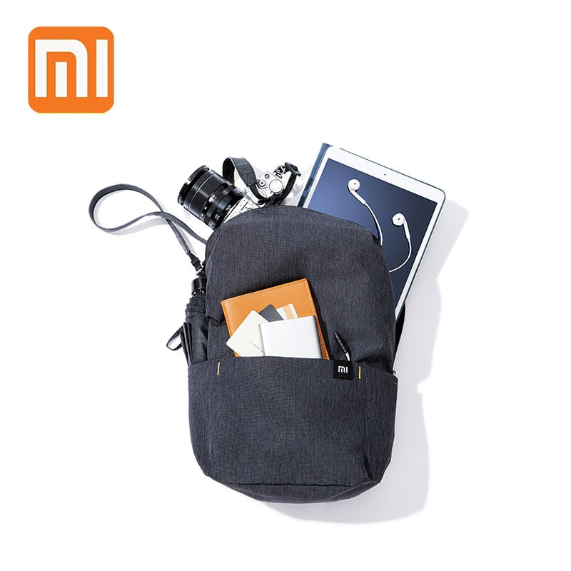 XIAOMI Backpack 10L Mini Bag 8 Colors for Women Men Boy Girl Daypack Waterproof Lightweight Portable Chest Sling Bags for Travel