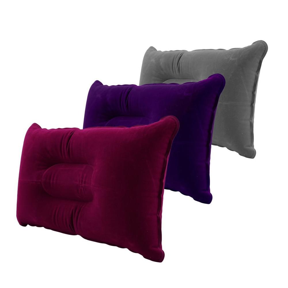 Portable Fold Outdoor Travel Sleep Pillow Air Inflatable Cushion Break Rest Comfortable Pillows for Sleep Travel Accessories