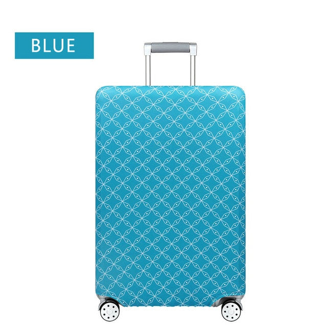 World Map Travel Luggage Suitcase Protective Cover Trolley Baggage Bag Cover Men's Women's Thick Elastic Case For Suitcase 272