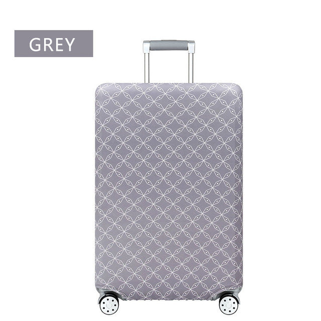 World Map Travel Luggage Suitcase Protective Cover Trolley Baggage Bag Cover Men's Women's Thick Elastic Case For Suitcase 272