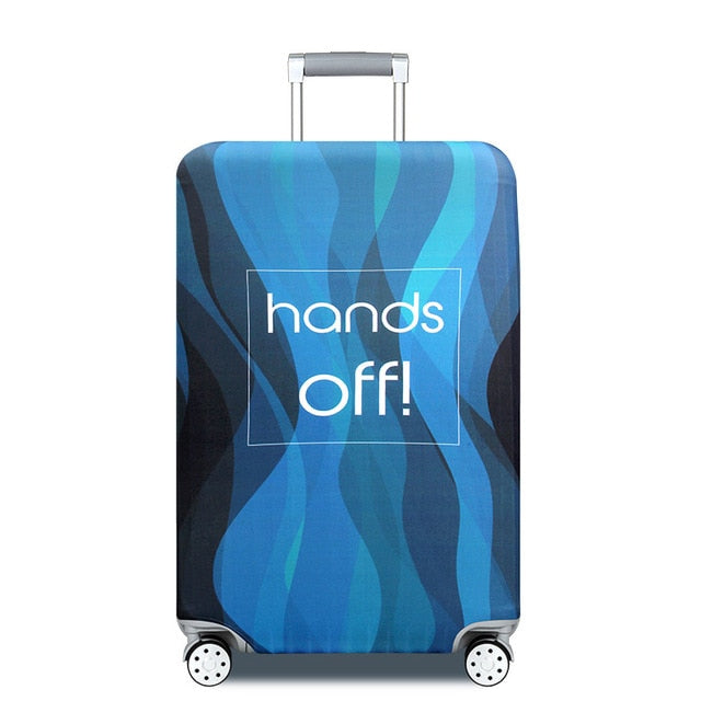 World Map Travel Luggage Suitcase Protective Cover Trolley Baggage Bag Cover Men's Women's Thick Elastic Case For Suitcase 272