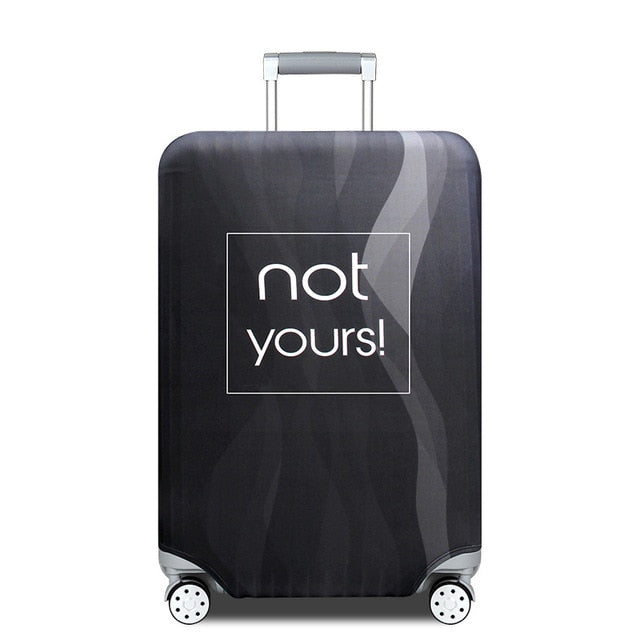 World Map Travel Luggage Suitcase Protective Cover Trolley Baggage Bag Cover Men's Women's Thick Elastic Case For Suitcase 272