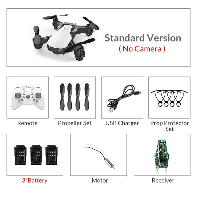 Eachine E61/E61hw Mini Drone With/Without HD Camera Hight Hold Mode RC Quadcopter RTF WiFi FPV Foldable Helicopter VS S9HW T10