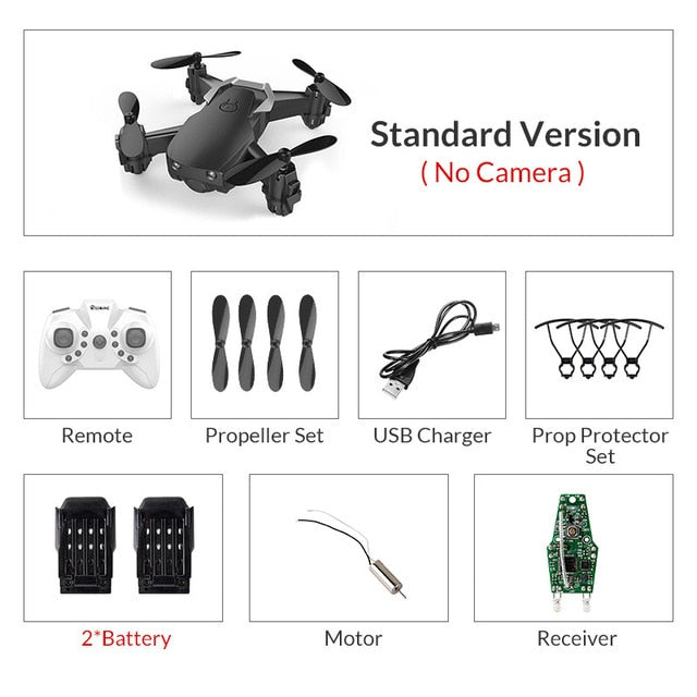 Eachine E61/E61hw Mini Drone With/Without HD Camera Hight Hold Mode RC Quadcopter RTF WiFi FPV Foldable Helicopter VS S9HW T10