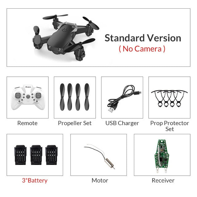 Eachine E61/E61hw Mini Drone With/Without HD Camera Hight Hold Mode RC Quadcopter RTF WiFi FPV Foldable Helicopter VS S9HW T10