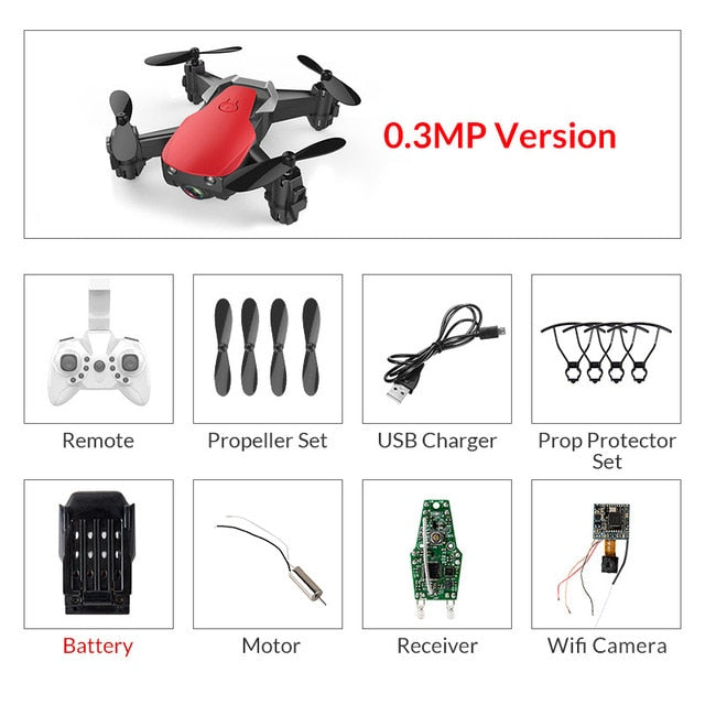 Eachine E61/E61hw Mini Drone With/Without HD Camera Hight Hold Mode RC Quadcopter RTF WiFi FPV Foldable Helicopter VS S9HW T10