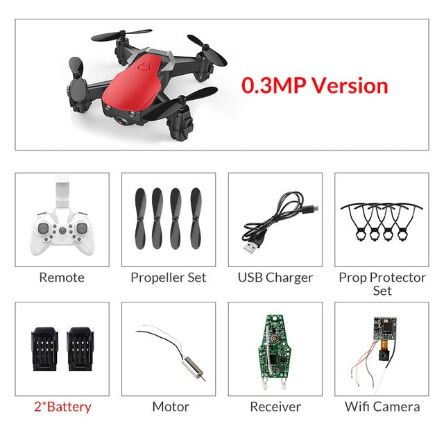 Eachine E61/E61hw Mini Drone With/Without HD Camera Hight Hold Mode RC Quadcopter RTF WiFi FPV Foldable Helicopter VS S9HW T10