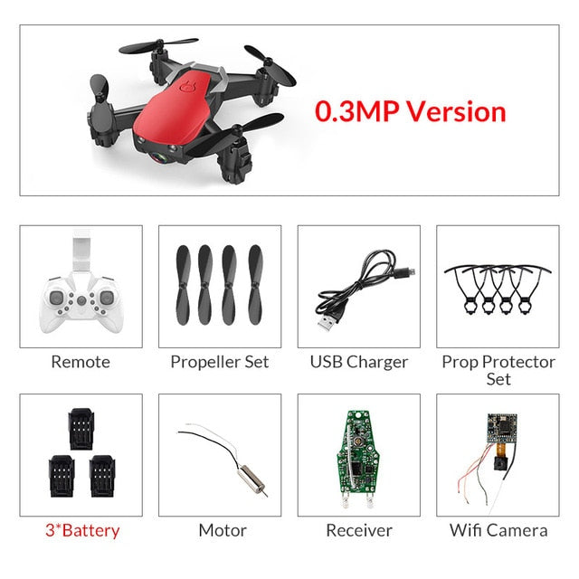 Eachine E61/E61hw Mini Drone With/Without HD Camera Hight Hold Mode RC Quadcopter RTF WiFi FPV Foldable Helicopter VS S9HW T10