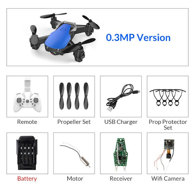 Eachine E61/E61hw Mini Drone With/Without HD Camera Hight Hold Mode RC Quadcopter RTF WiFi FPV Foldable Helicopter VS S9HW T10