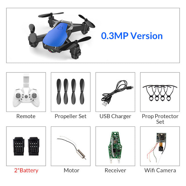Eachine E61/E61hw Mini Drone With/Without HD Camera Hight Hold Mode RC Quadcopter RTF WiFi FPV Foldable Helicopter VS S9HW T10