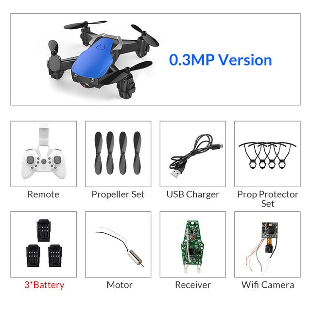 Eachine E61/E61hw Mini Drone With/Without HD Camera Hight Hold Mode RC Quadcopter RTF WiFi FPV Foldable Helicopter VS S9HW T10