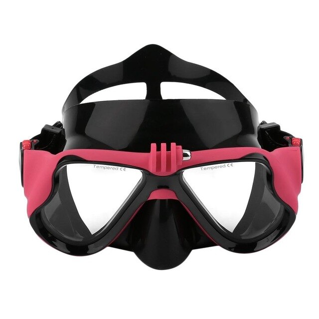 Hot Dropshipping Professional Underwater Camera Diving Mask Scuba Snorkel Swimming Goggles for GoPro Xiaomi SJCAM Sports Camera