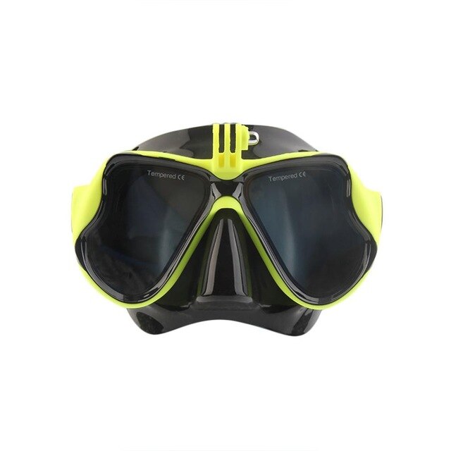 Hot Dropshipping Professional Underwater Camera Diving Mask Scuba Snorkel Swimming Goggles for GoPro Xiaomi SJCAM Sports Camera